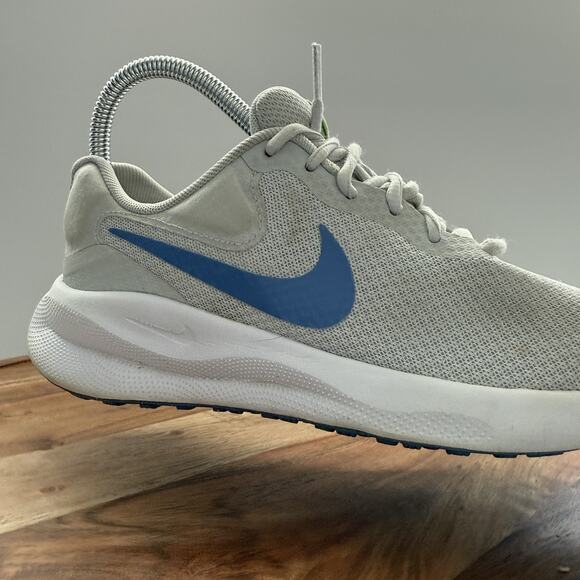Nike Revolution 7‎ Shoes Women's Sz 7 Gray Blue Run Comfort Lightweight Training - Picture 14 of 15